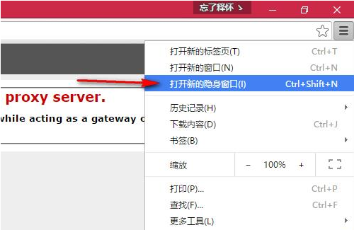 谷歌浏览器修复Server Error 502 Bad Gateway问题教程