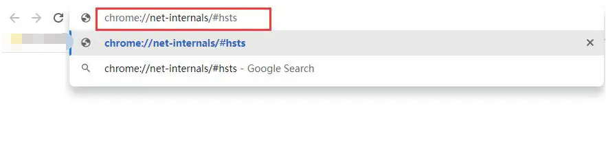 谷歌浏览器怎么清除hsts
