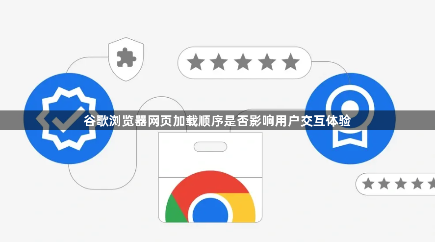 谷歌浏览器网页加载顺序是否影响用户交互体验1