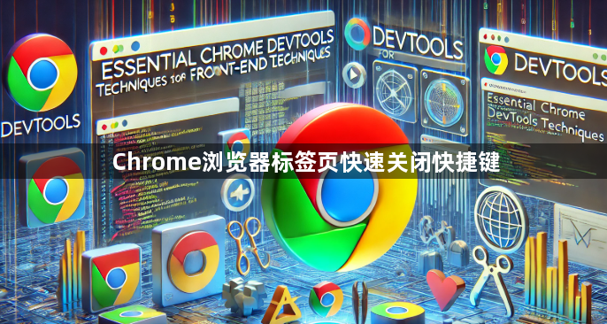 Chrome浏览器标签页快速关闭快捷键1