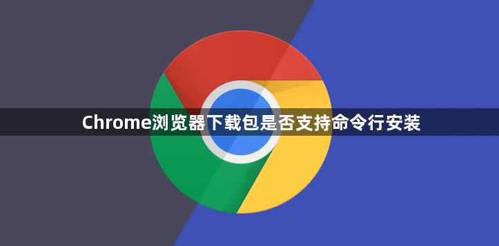 Chrome浏览器下载包是否支持命令行安装1
