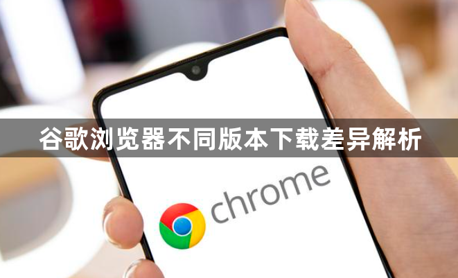 谷歌浏览器不同版本下载差异解析1