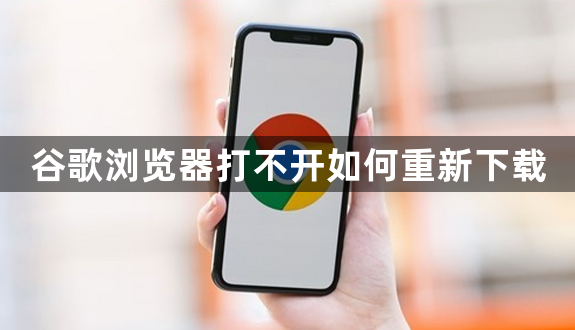 谷歌浏览器打不开如何重新下载1