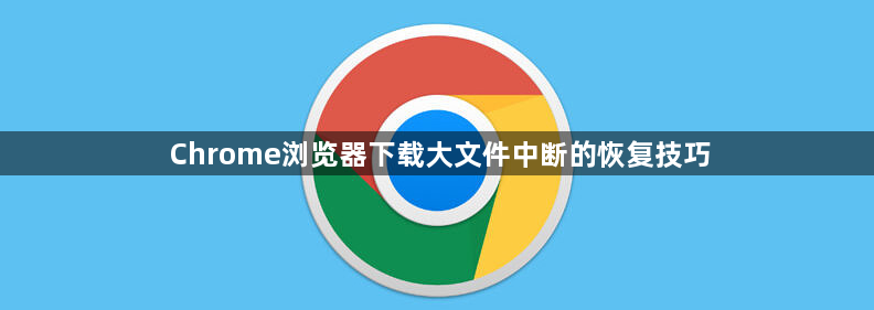 Chrome浏览器下载大文件中断的恢复技巧1