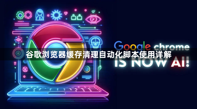 谷歌浏览器缓存清理自动化脚本使用详解1
