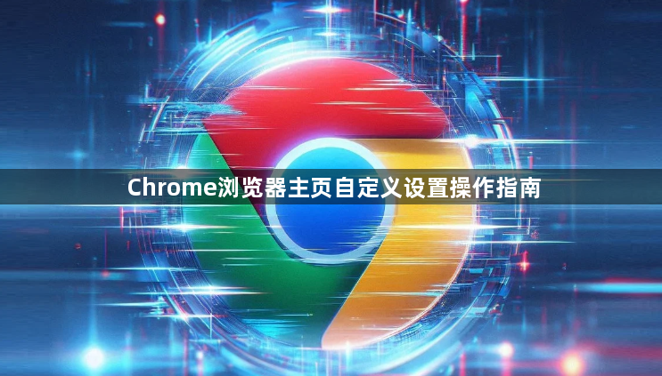 Chrome浏览器主页自定义设置操作指南1