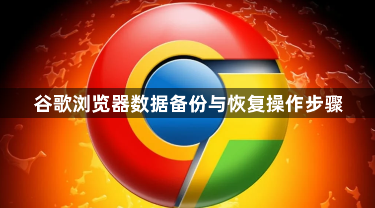 谷歌浏览器数据备份与恢复操作步骤1