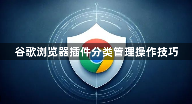 谷歌浏览器插件分类管理操作技巧1