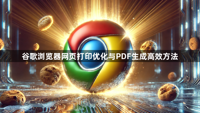 谷歌浏览器网页打印优化与PDF生成高效方法1