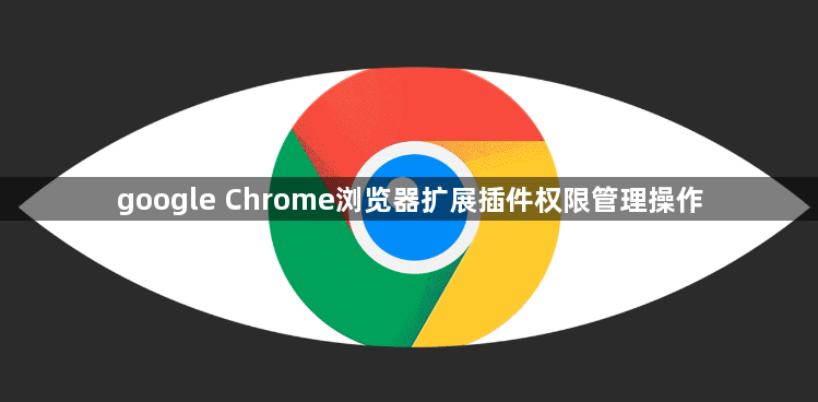 google Chrome浏览器扩展插件权限管理操作1