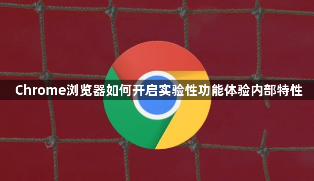 Chrome浏览器如何开启实验性功能体验内部特性1