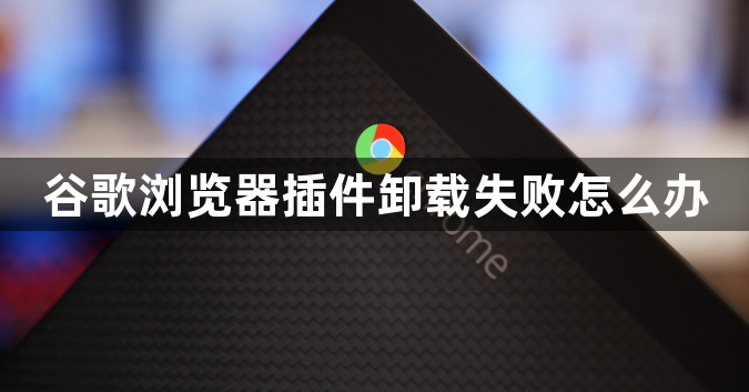 谷歌浏览器插件卸载失败怎么办1