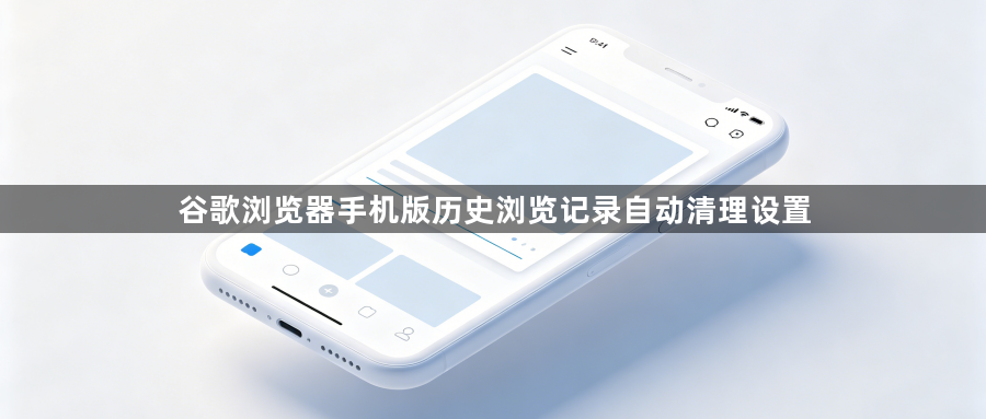 谷歌浏览器手机版历史浏览记录自动清理设置1