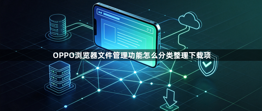 OPPO浏览器文件管理功能怎么分类整理下载项1
