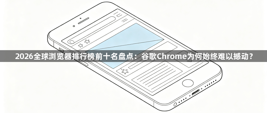 2026全球浏览器排行榜前十名盘点:谷歌Chrome为何始终难以撼动?1