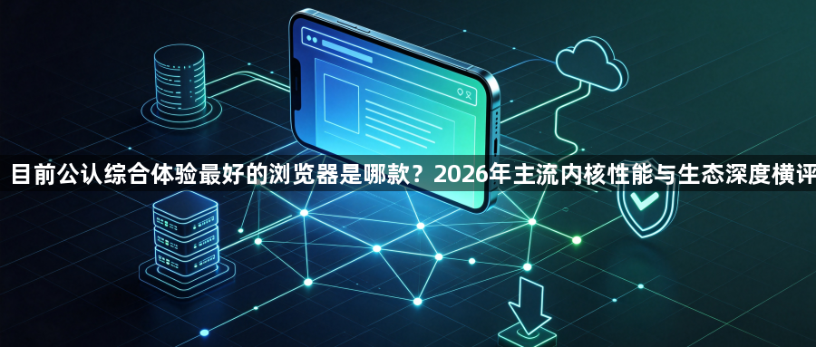 目前公认综合体验最好的浏览器是哪款？2026年主流内核性能与生态深度横评1