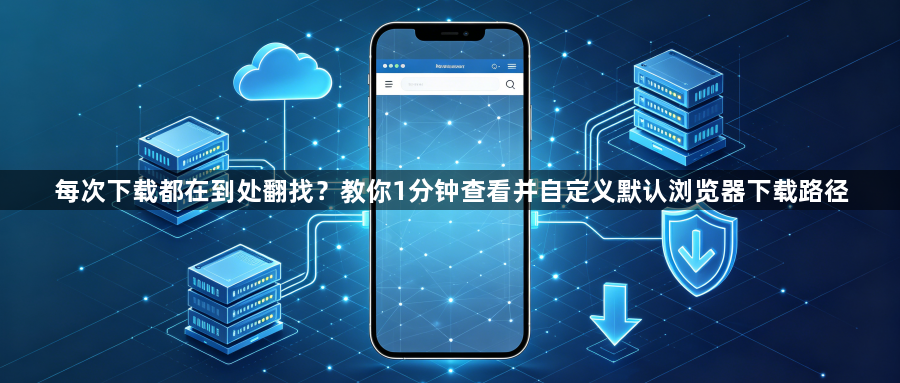 每次下载都在到处翻找？教你1分钟查看并自定义默认浏览器下载路径1