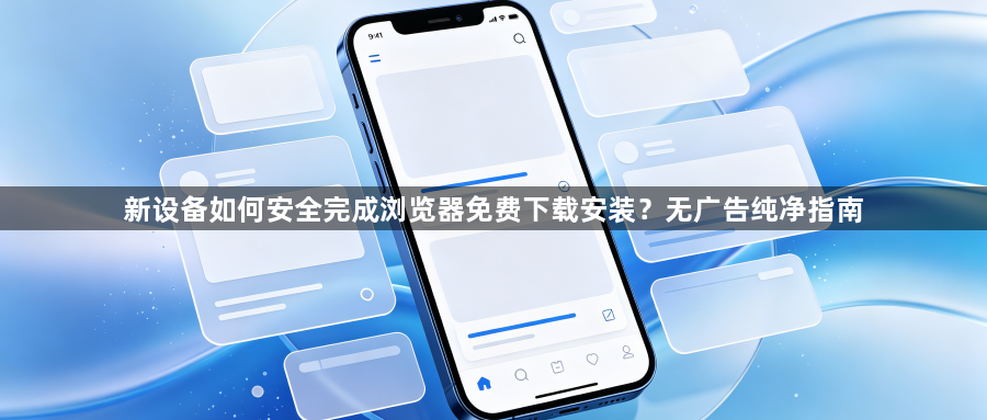 新设备如何安全完成浏览器免费下载安装？无广告纯净指南1