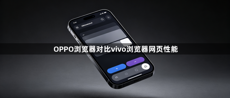 OPPO浏览器对比vivo浏览器网页性能1