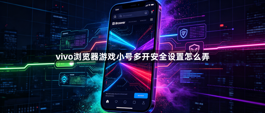 vivo浏览器游戏小号多开安全设置怎么弄1