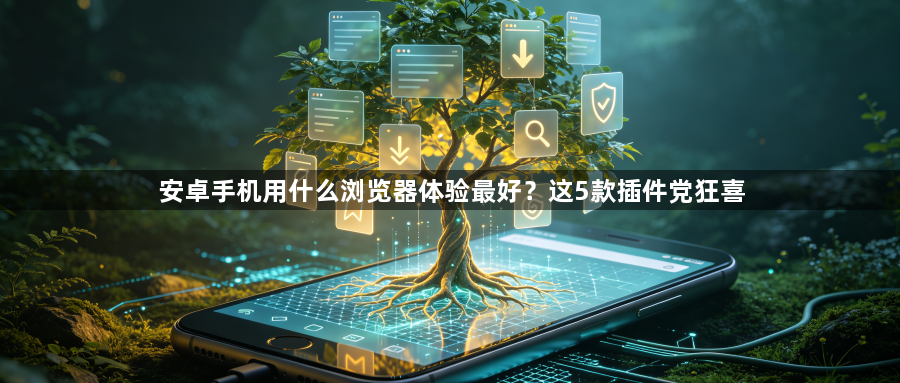 安卓手机用什么浏览器体验最好？这5款插件党狂喜1