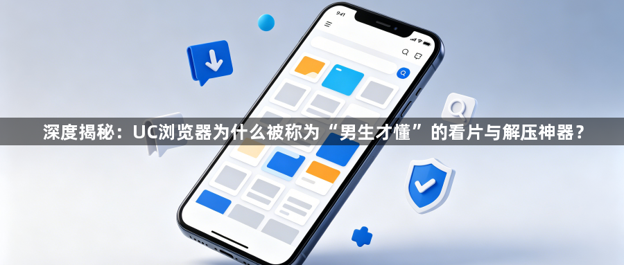 深度揭秘:UC浏览器为什么被称为“男生才懂”的看片与解压神器?1