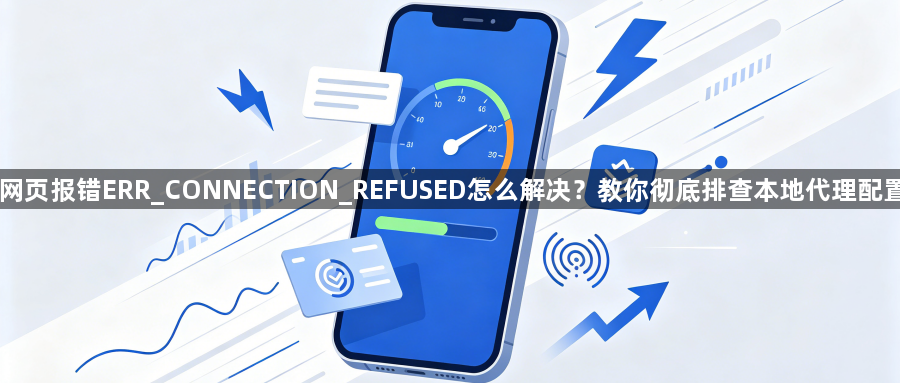 网页报错ERR_CONNECTION_REFUSED怎么解决?教你彻底排查本地代理配置1
