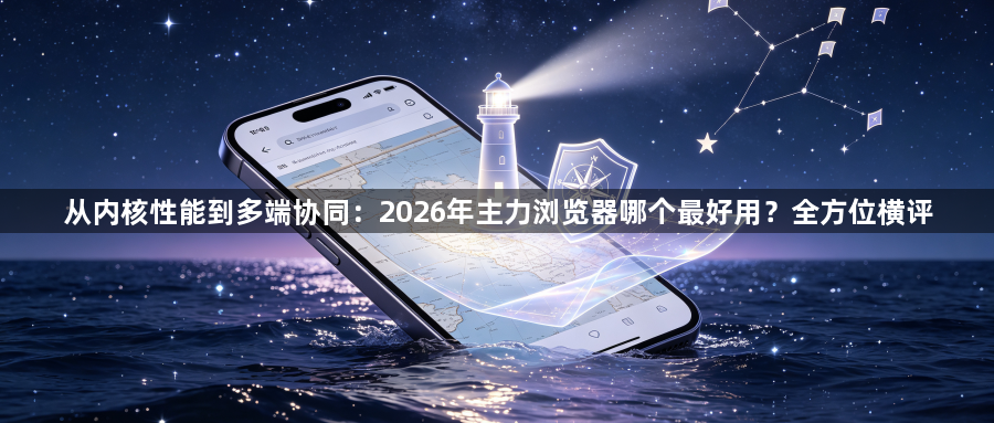 从内核性能到多端协同:2026年主力浏览器哪个最好用?全方位横评1