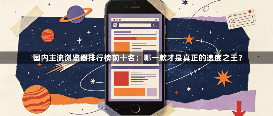 国内主流浏览器排行榜前十名:哪一款才是真正的速度之王?1