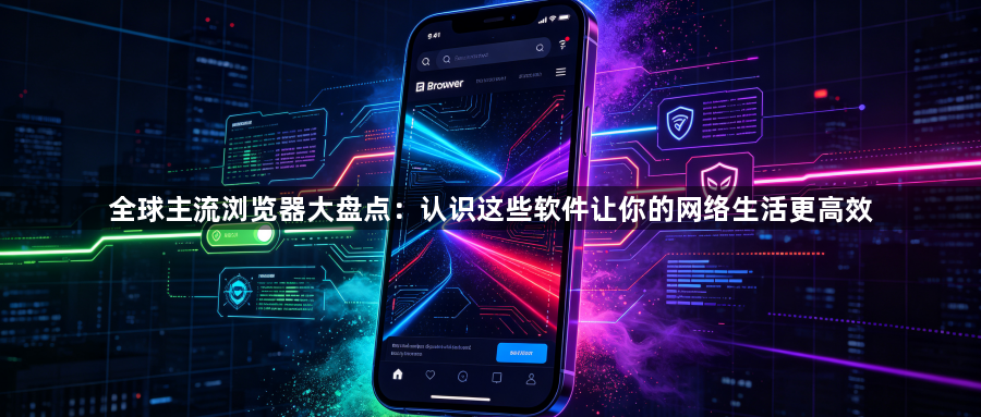 全球主流浏览器大盘点:认识这些软件让你的网络生活更高效1