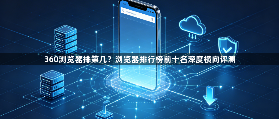 360浏览器排第几?浏览器排行榜前十名深度横向评测1