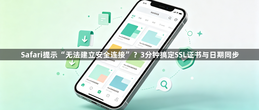 Safari提示“无法建立安全连接”?3分钟搞定SSL证书与日期同步1