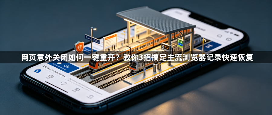 网页意外关闭如何一键重开？教你3招搞定主流浏览器记录快速恢复1