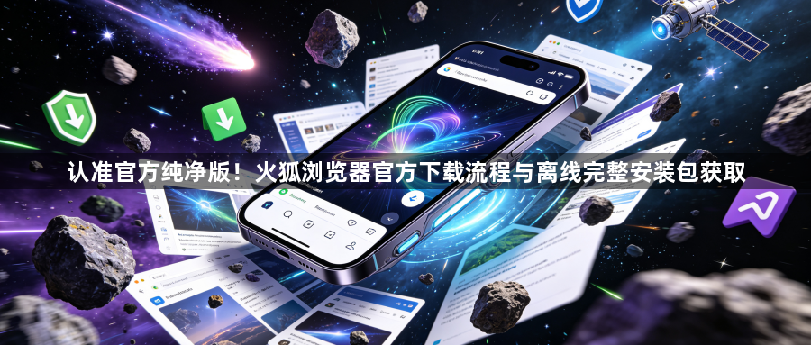 认准官方纯净版!火狐浏览器官方下载流程与离线完整安装包获取1