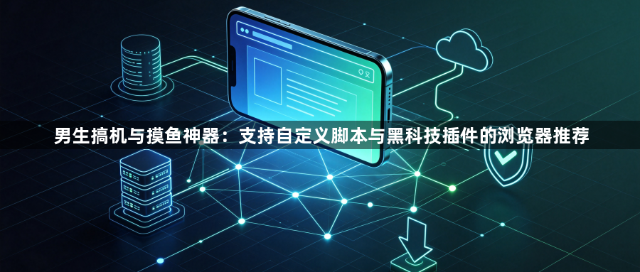 男生搞机与摸鱼神器:支持自定义脚本与黑科技插件的浏览器推荐1