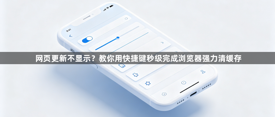 网页更新不显示?教你用快捷键秒级完成浏览器强力清缓存1