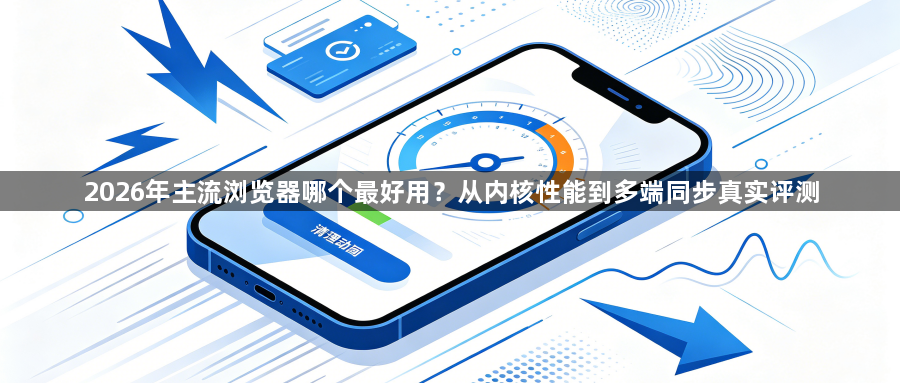2026年主流浏览器哪个最好用？从内核性能到多端同步真实评测1