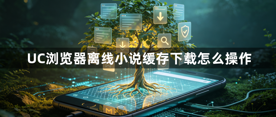 UC浏览器离线小说缓存下载怎么操作1